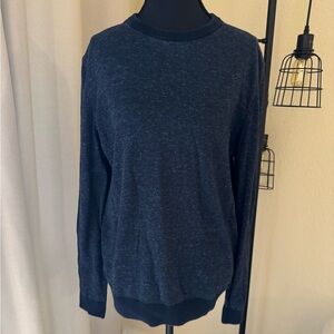 Hugo Boss Slim Fit Navy Blue Preppy Classic Minimalist Men’s Large Sweater